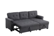 Lucca - Reversible Sleeper Sectional Sofa With Storage Chaise - R&R Furniture Gallery (Fountain Valley, CA)