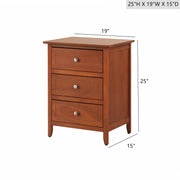 Daniel - 3 Drawer Nightstand - R&R Furniture Gallery (Fountain Valley, CA)