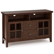 Artisan - TV Media Stand, Handcrafted - Russet Brown - R&R Furniture Gallery (Fountain Valley, CA)