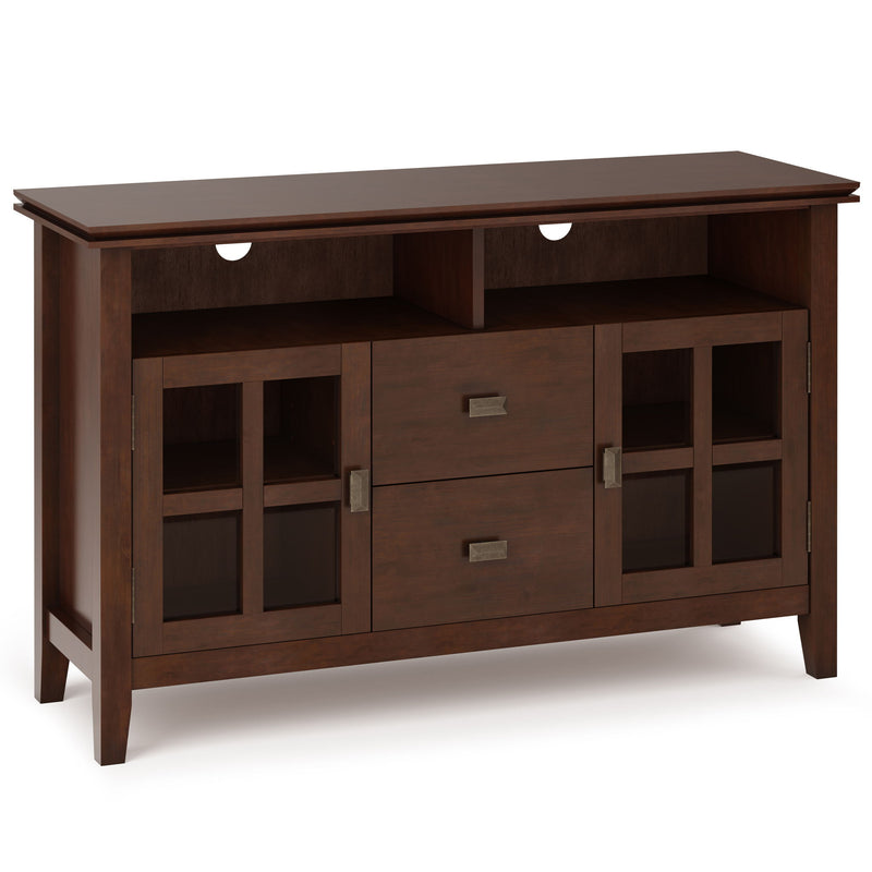Artisan - TV Media Stand, Handcrafted - Russet Brown - R&R Furniture Gallery (Fountain Valley, CA)