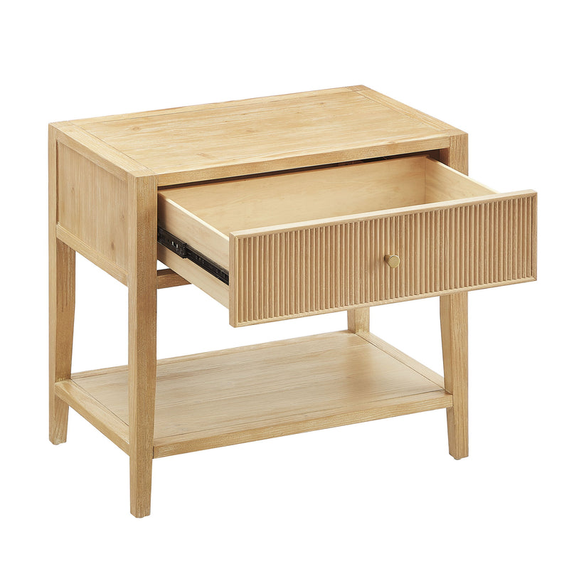 Finley - 1 Drawer Storage Nightstand - R&R Furniture Gallery (Fountain Valley, CA)