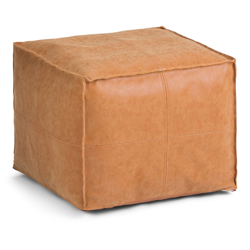 Brody - Versatile Square Pouf - R&R Furniture Gallery (Fountain Valley, CA)