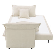 Elisea - Sofa With Sleeper - Beige Fabirc - R&R Furniture Gallery (Fountain Valley, CA)