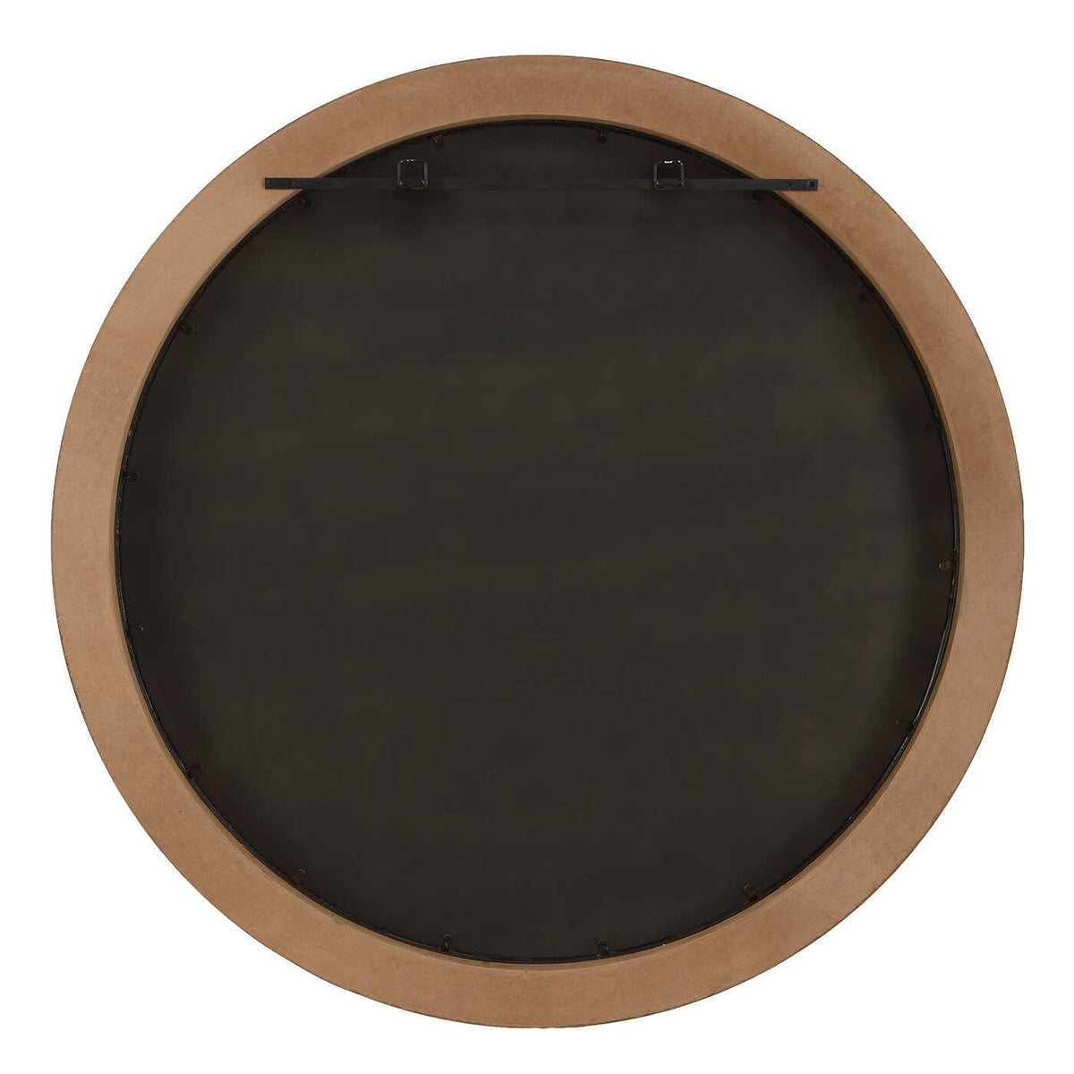 Cleveland - Round Burl Wood Mirror - Woodtone