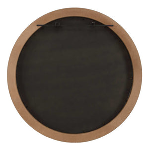 Cleveland - Round Burl Wood Mirror - Woodtone