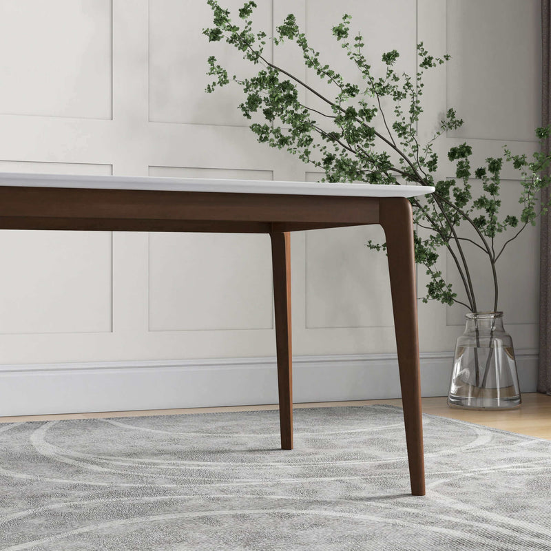 Levi - Modern Style Rectangular Dining Kitchen Table - R&R Furniture Gallery (Fountain Valley, CA)