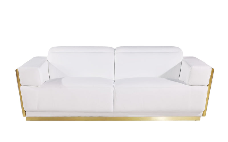1111 - Leather Living Room Set - R&R Furniture Gallery (Fountain Valley, CA)