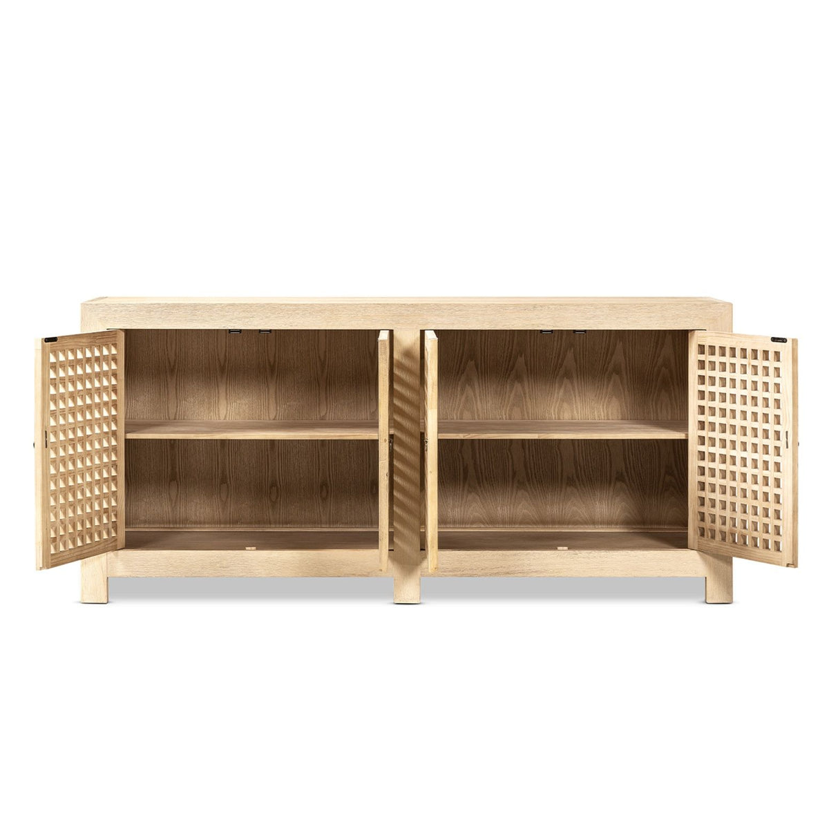 Alden - 4 Door Cabinet - White
