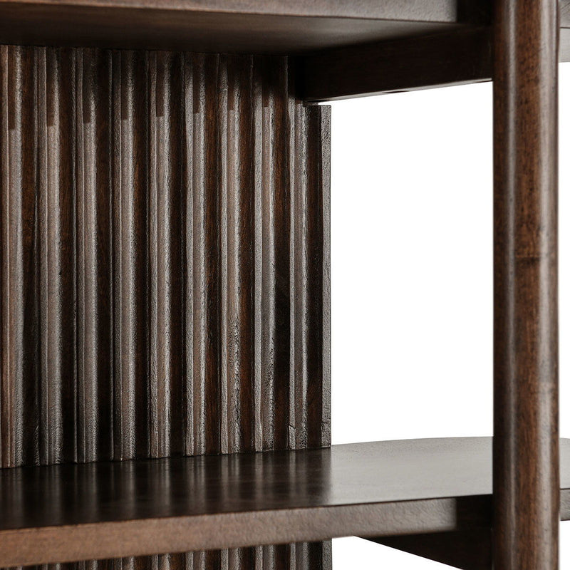 Redford - Tall Bookcase - Bark Brown - R&R Furniture Gallery (Fountain Valley, CA)
