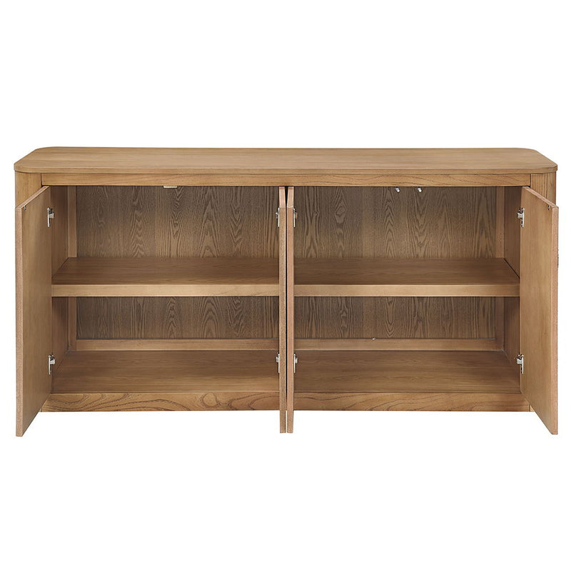 Zoey - Server - Oak - R&R Furniture Gallery (Fountain Valley, CA)