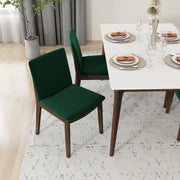 Laura - Mid-Century Modern Solid Wood Dining Chair (Set of 2) - R&R Furniture Gallery (Fountain Valley, CA)