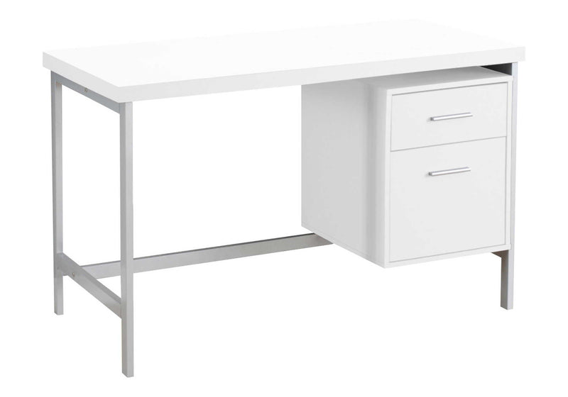 Computer Desk For Home Office, Left, Right Set - Up, Storage Drawers, Modern Design - R&R Furniture Gallery (Fountain Valley, CA)