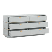 Julieta - 6 Drawer Dresser - R&R Furniture Gallery (Fountain Valley, CA)