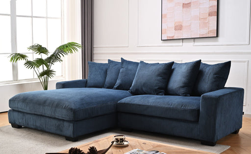Luxe - Oversized 2 Piece Sectional Couches For Living Room, L Shaped Sofa With Chaise - R&R Furniture Gallery (Fountain Valley, CA)
