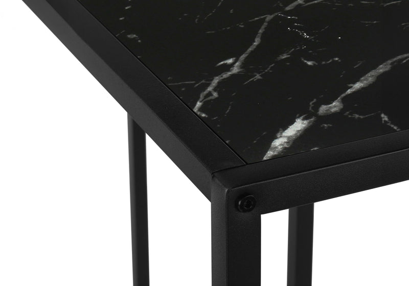 Corner Accent Console Table For Entryway, Unique L-Shaped Design - R&R Furniture Gallery (Fountain Valley, CA)