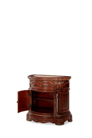 Cortina - Bedside Chest - Honey Walnut - R&R Furniture Gallery (Fountain Valley, CA)