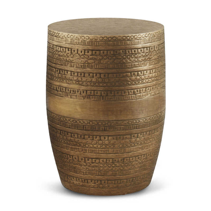 Johnsen - Handcrafted Large Metal Accent Table - R&R Furniture Gallery (Fountain Valley, CA)