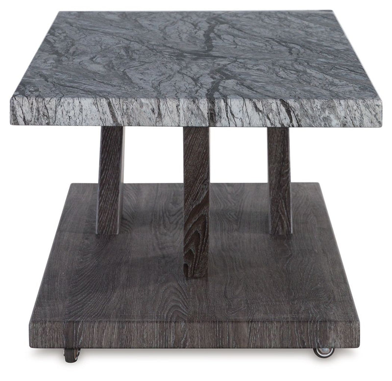 Bensonale - Occasional Table Set (Set of 3) - Brown / Gray - R&R Furniture Gallery (Fountain Valley, CA)