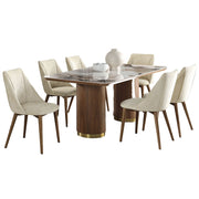 Willene - Dining Table With Ceramic Top - R&R Furniture Gallery (Fountain Valley, CA)