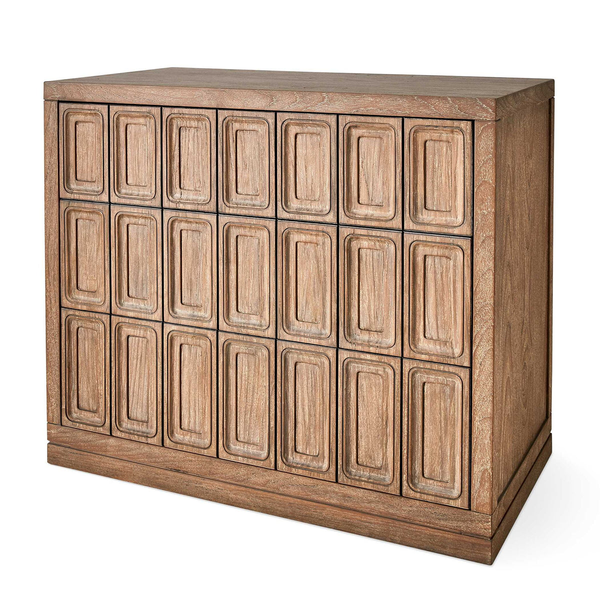 Brazil - 3 Drawer Chest - Woodtone