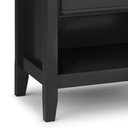 Amherst - Bedside Table, Handcrafted - R&R Furniture Gallery (Fountain Valley, CA)