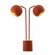 Hubli - Table Lamp - Red - R&R Furniture Gallery (Fountain Valley, CA)