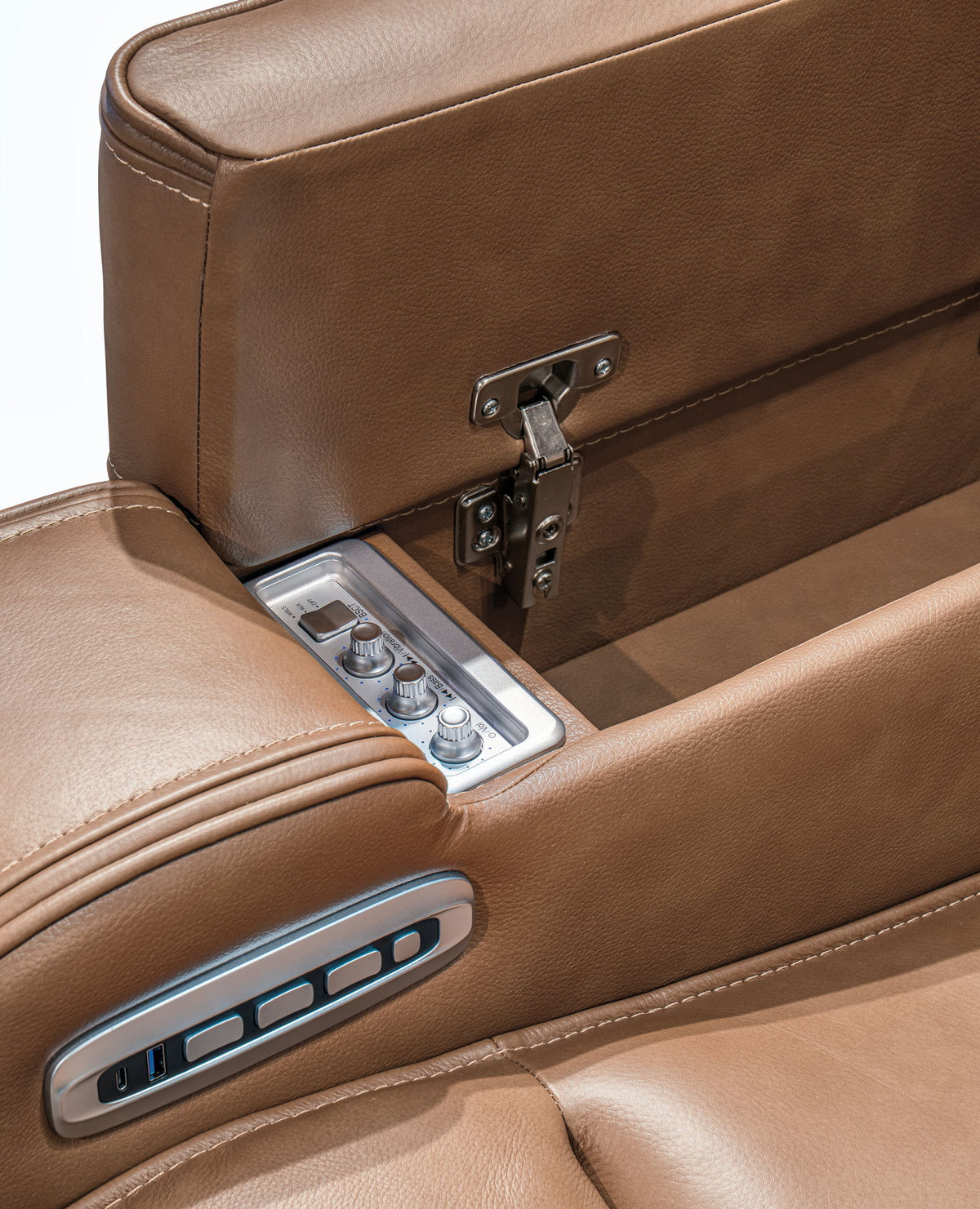 Knightington - Power Recliner With Audio Seating - R&R Furniture Gallery (Fountain Valley, CA)