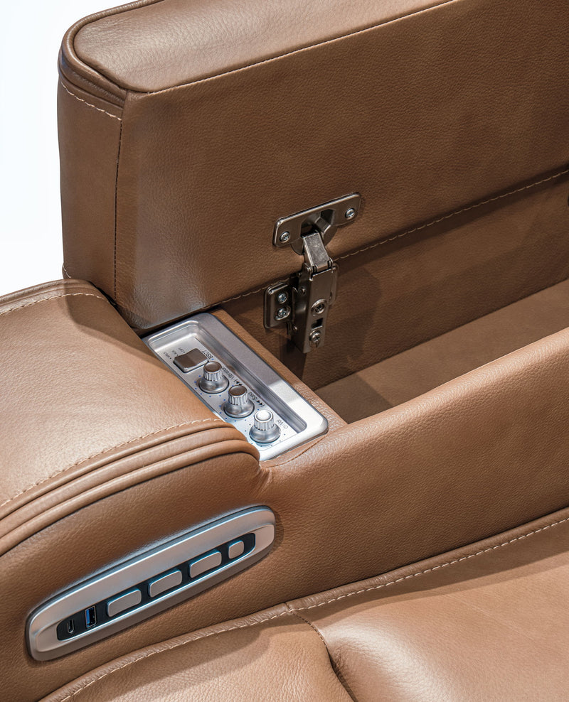 Knightington - Power Recliner With Audio Seating - R&R Furniture Gallery (Fountain Valley, CA)