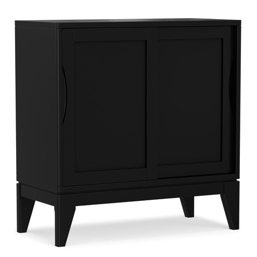 Harper - Low Storage Cabinet - Black - R&R Furniture Gallery (Fountain Valley, CA)
