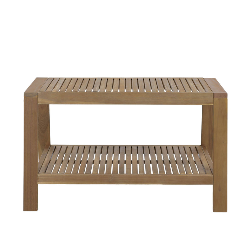 2 Piece Outdoor Conversation Set (Loveseat & Coffee Table With Water-Resistant Cushions) - R&R Furniture Gallery (Fountain Valley, CA)