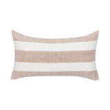 Classic Home Eleanor 14x26 inch natural ivory accent pillow with soft fabric and subtle texture for stylish home decor.