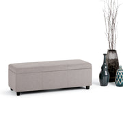 Avalon - Multifunctional Storage Ottoman Bench - R&R Furniture Gallery (Fountain Valley, CA)