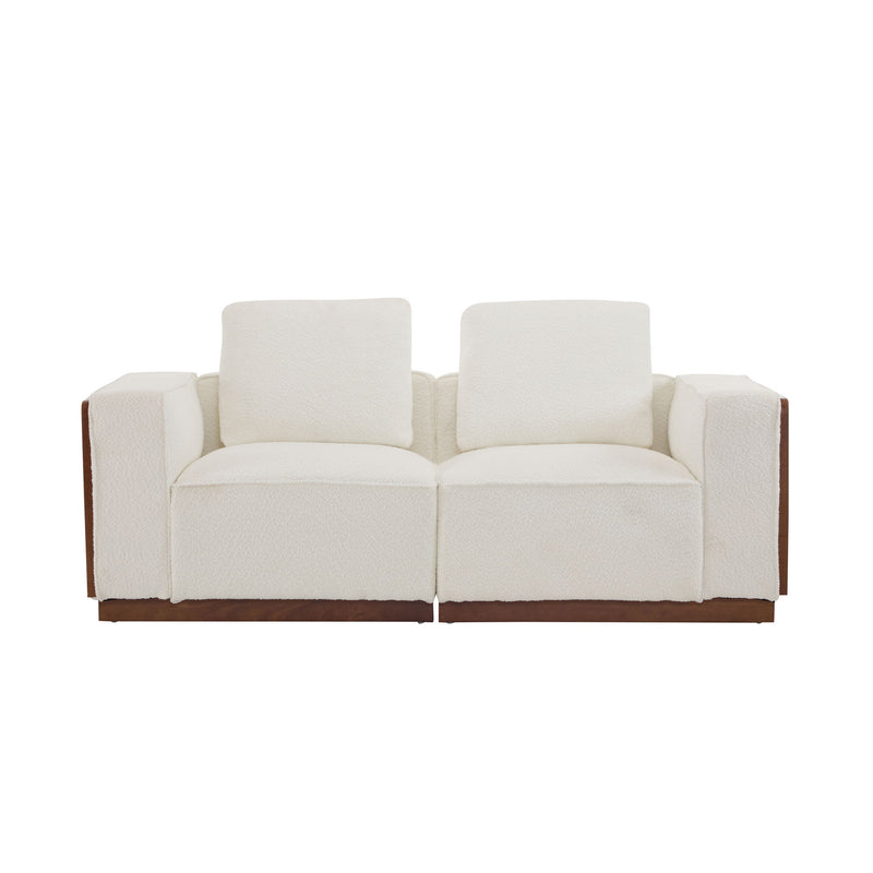 Chita - Modular Sectional Sofa 2 Seater With Larger Seats - Beige - R&R Furniture Gallery (Fountain Valley, CA)