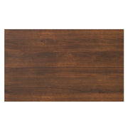 Handcrafted square dining table by Simpli-Home with a smooth wooden surface and sturdy legs, ideal for modern dining rooms.