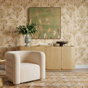 Curves - Velvet Swivel Accent Chair - R&R Furniture Gallery (Fountain Valley, CA)