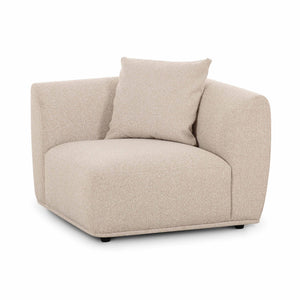 Sylvie - Corner Chair - Cream - R&R Furniture Gallery (Fountain Valley, CA)