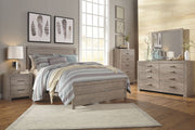 Culverbach - Two Drawer Night Stand - Gray - R&R Furniture Gallery (Fountain Valley, CA)