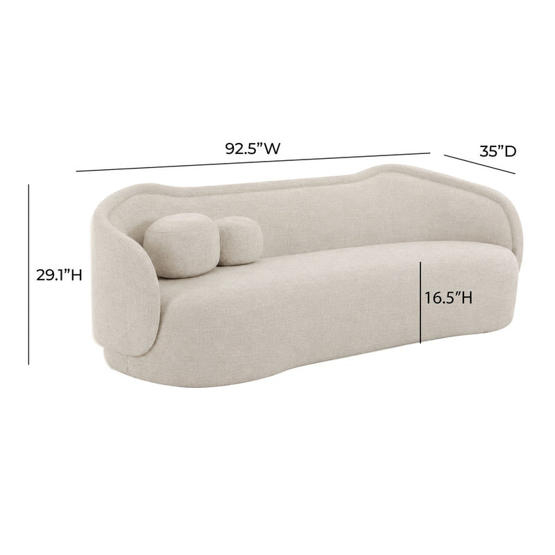 Circe - Textured Velvet Sofa