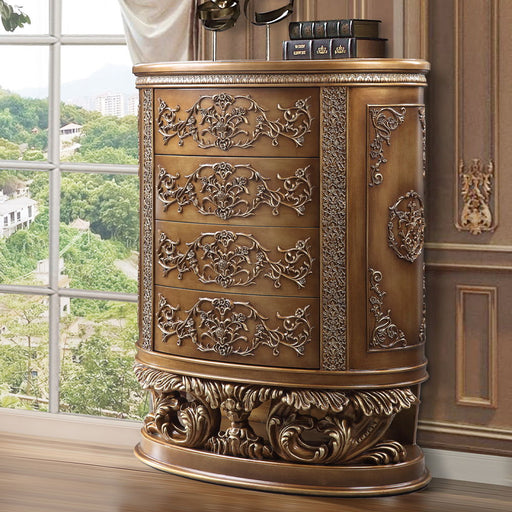 Constantine - Chest - Brown & Gold - R&R Furniture Gallery (Fountain Valley, CA)