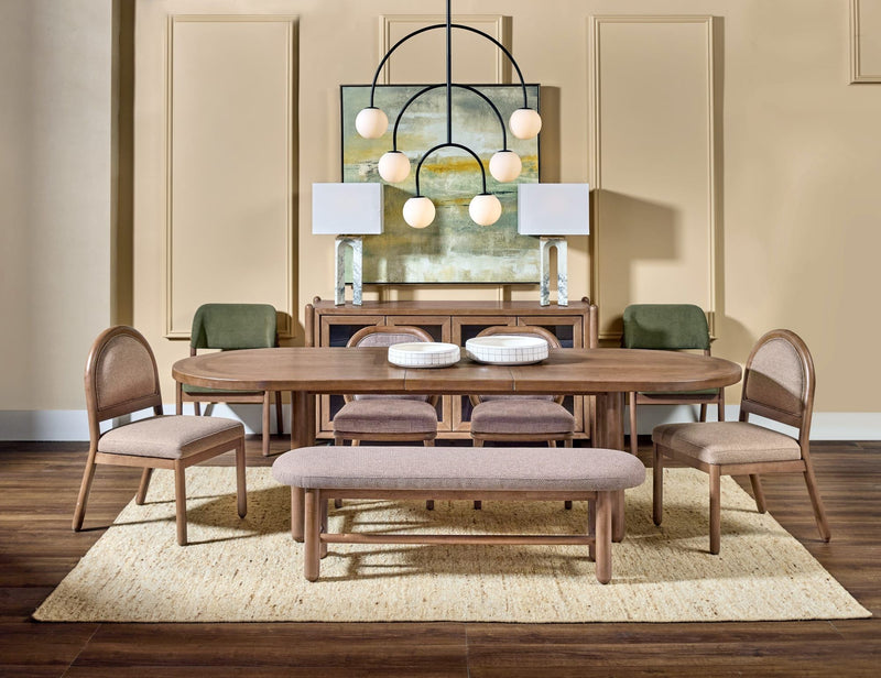 Astor Arc Bk Chair - Wt Bd/Clt