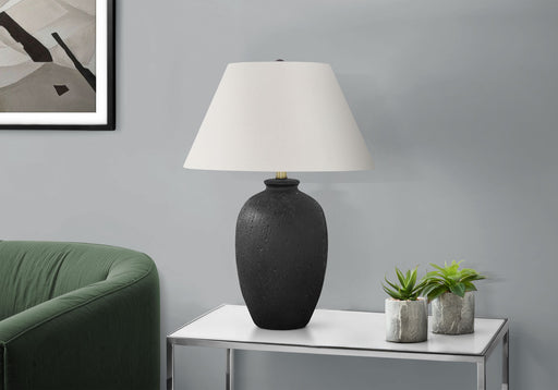 Lighting, Table Lamp, Ceramic, Modern - Black - R&R Furniture Gallery (Fountain Valley, CA)