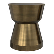 Allegra - Side Table - Antique Brass - R&R Furniture Gallery (Fountain Valley, CA)