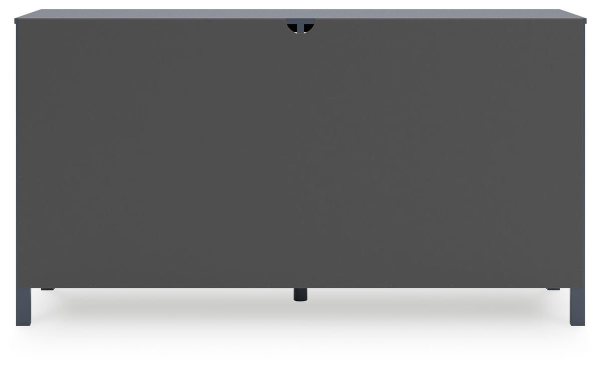 Simmenfort - Six Drawer Dresser - Navy Blue - R&R Furniture Gallery (Fountain Valley, CA)