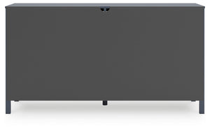 Simmenfort - Six Drawer Dresser - Navy Blue - R&R Furniture Gallery (Fountain Valley, CA)