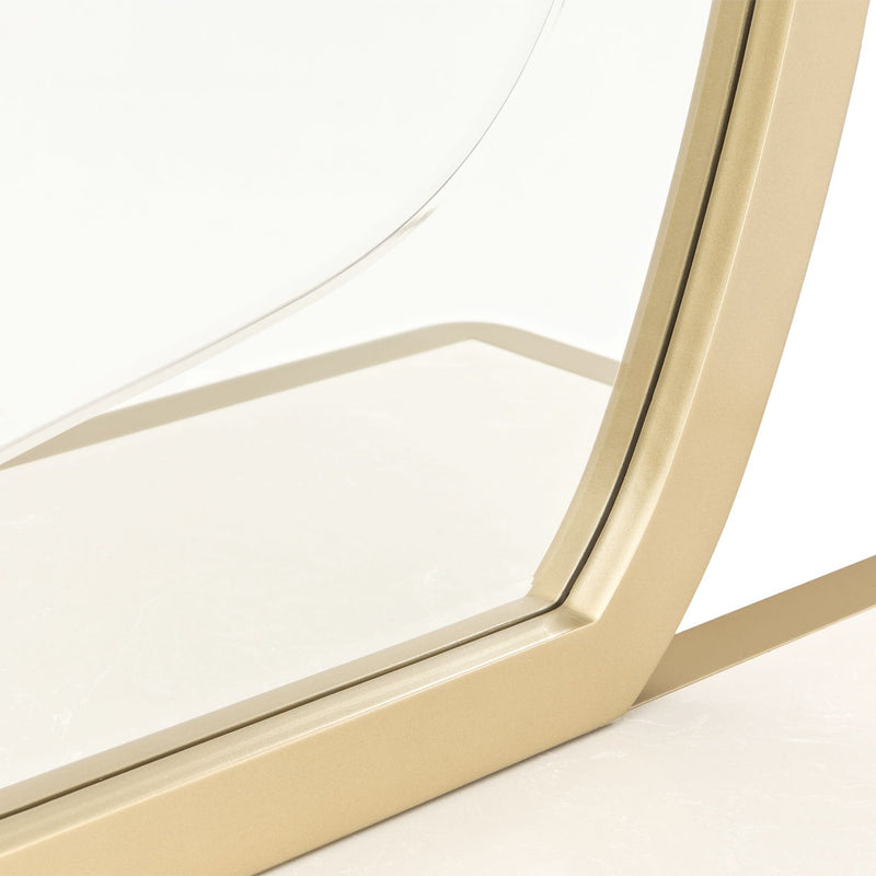 La Terrazza - Dresser Mirror - Gold - R&R Furniture Gallery (Fountain Valley, CA)