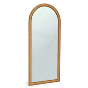 Arch - Raffia Contract-Grade Floor Mirror - Natural - R&R Furniture Gallery (Fountain Valley, CA)