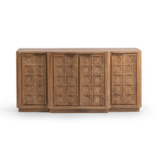 Clevland - 4 Door Cabinet - Santy Taupe - R&R Furniture Gallery (Fountain Valley, CA)