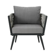Oceanus - Chat Set Chair - Gray - R&R Furniture Gallery (Fountain Valley, CA)
