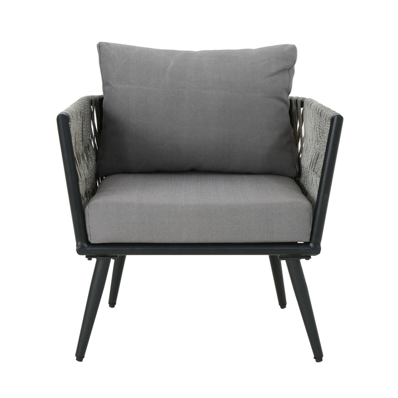 Oceanus - Chat Set Chair - Gray - R&R Furniture Gallery (Fountain Valley, CA)