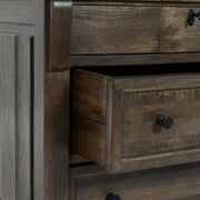 Adelaide - Wood 3 Drawer Nightstand - Cocoa Brown - R&R Furniture Gallery (Fountain Valley, CA)